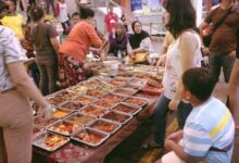 People Eating in Jakarta