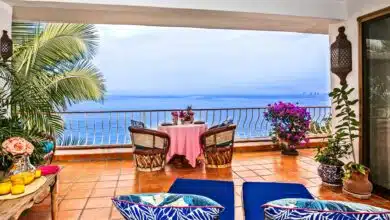 Terrace view from home in Puerto Vallarta, Mexico