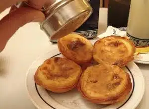 Tartas de crema Portuguesa