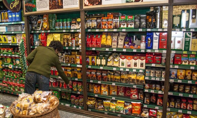 coffee in brazilian supermarket
