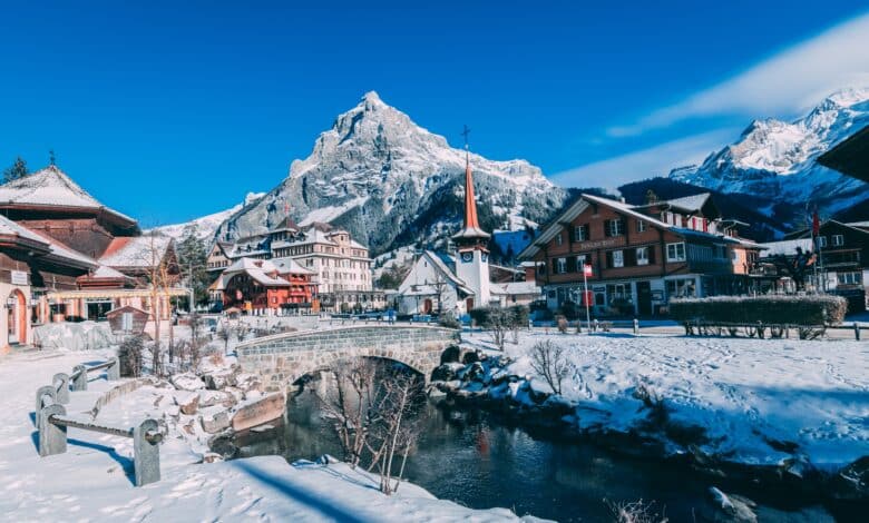 Switzerland in winter