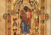 El libro de Kells - Cristo entronizado - 'Blog de viajes