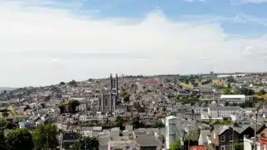 Vista de la ciudad de Cork