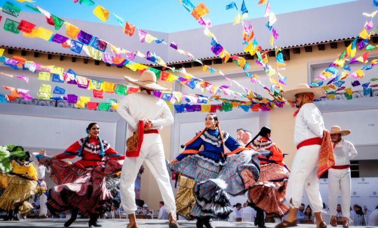 Folkloric dancing in Puerto Vallarta, Mexico