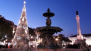 Navidad y año nuevo en Lisboa