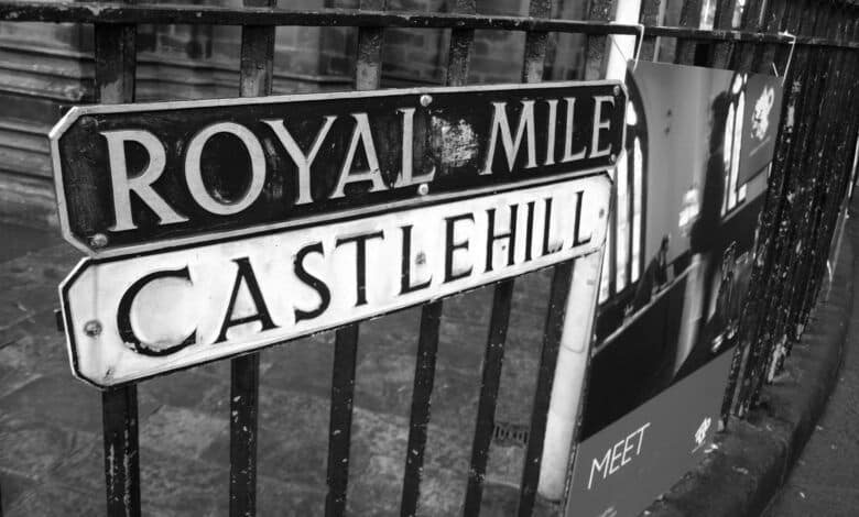 Royal mile and grassmarket