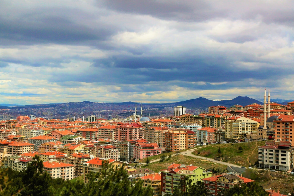 Vista de la ciudad de Ankara