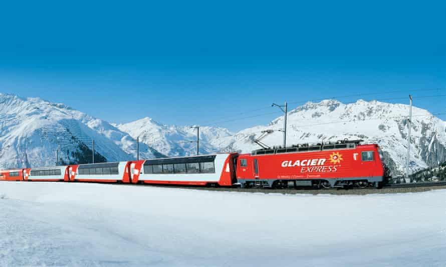 Viaje de invierno de Inntravel que combina estancias en Lucerna y Chur con el Glacier Express