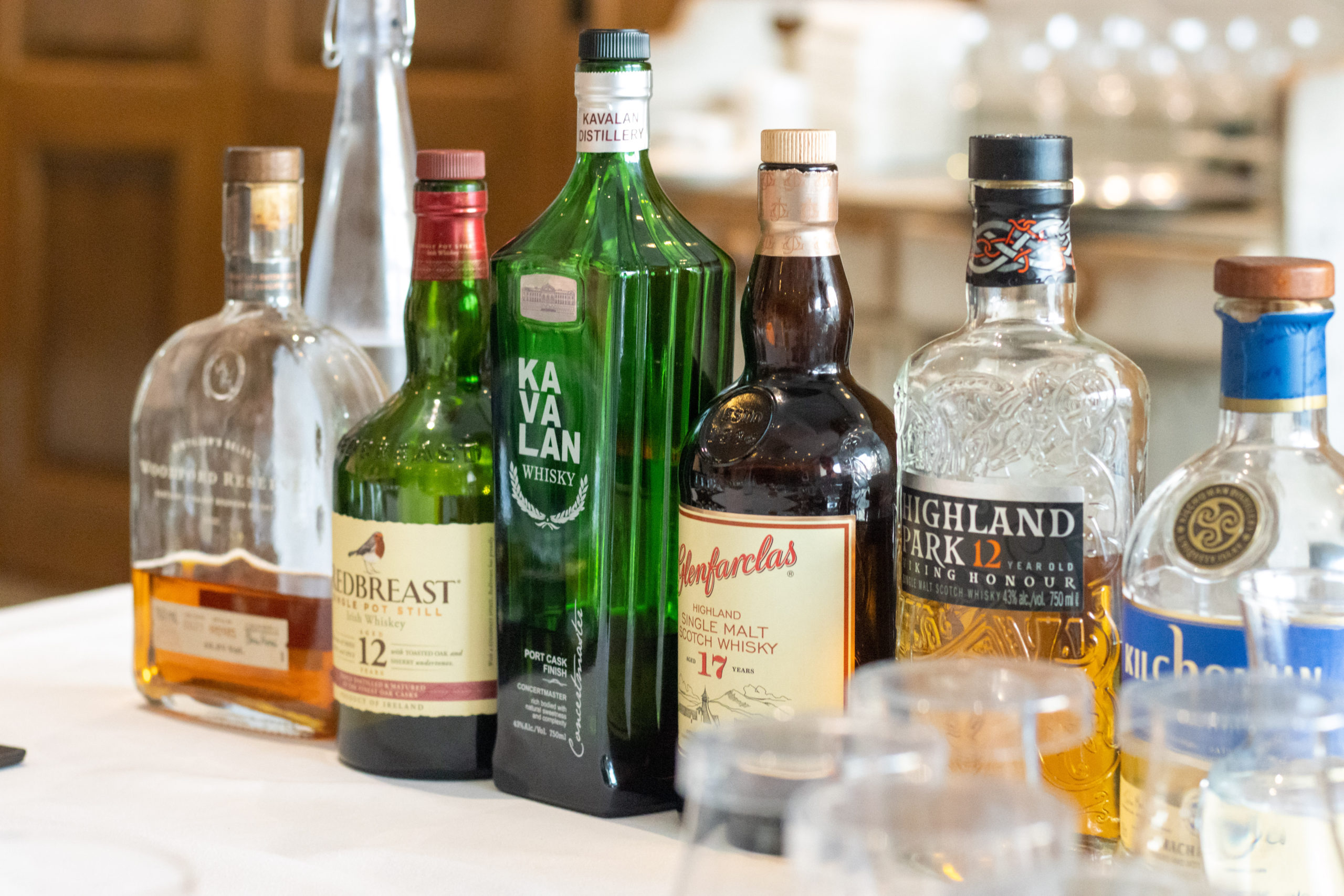 Degustación de whisky en el Cape Grace Hotel and Spa
