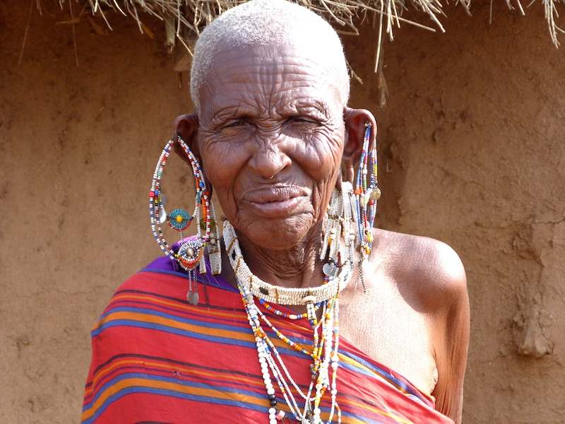 mujer masai