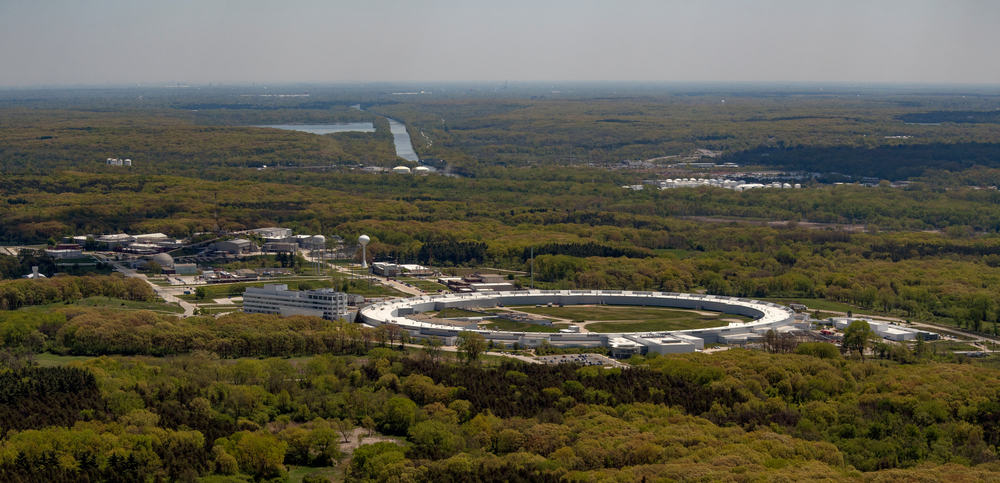 Vista aérea del Laboratorio Nacional de Argonne