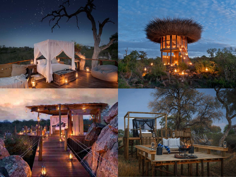 Actividades Románticas en African Safari - Star Beds y Sky Beds
