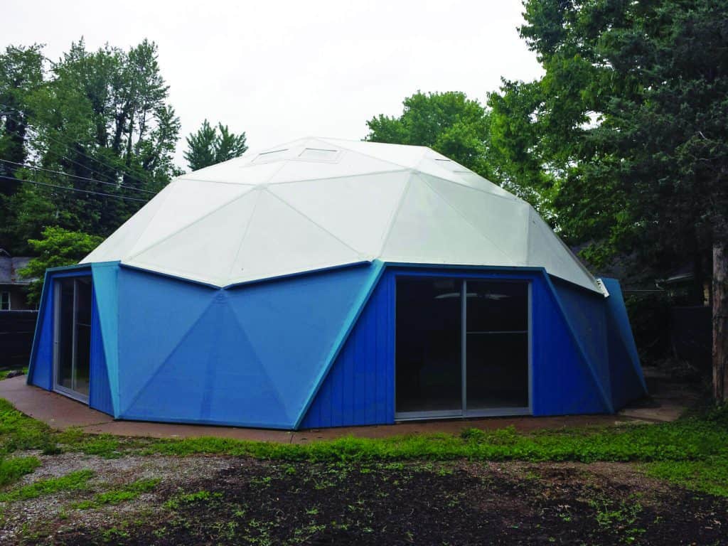 R. Buckminster Fuller y Anne Hewlett Dome Home