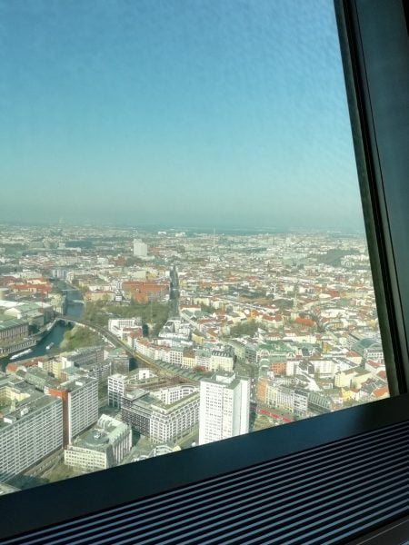 Restaurante giratorio de la torre de televisión de Berlín: ¿vale la pena?  & Ver 16