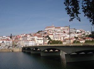 Río Mondego Coimbra Portugal