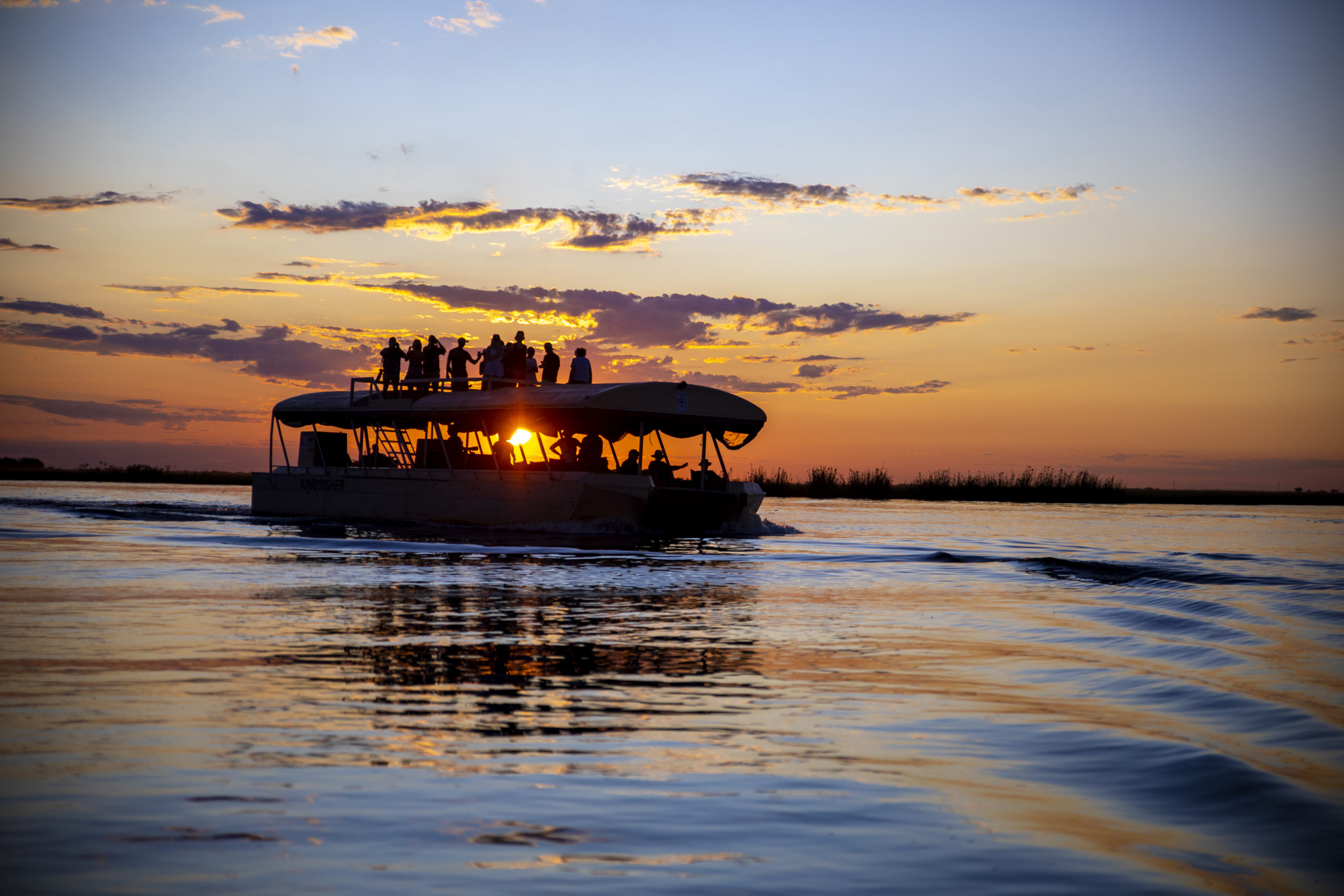 Crucero por el río Chobe Botsuana