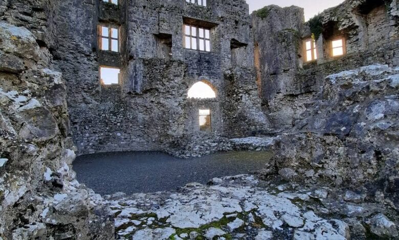 Las actividades en Roscommon incluyen una visita a las ruinas del castillo de Roscommon