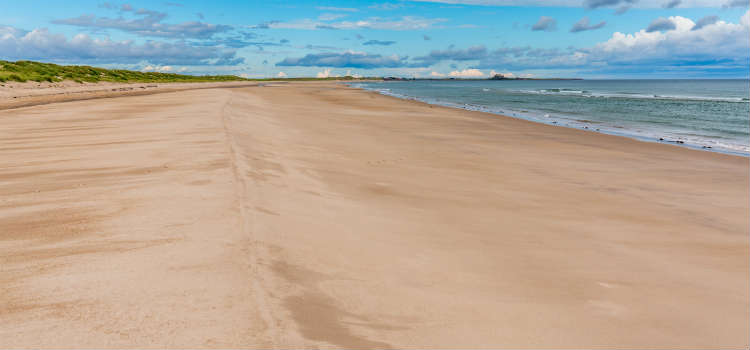 mejores playas de northumberland ross sands