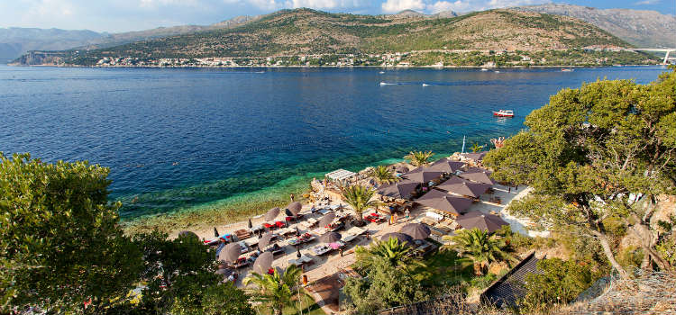 Las mejores playas de Babin Kuk en Dubrovnik