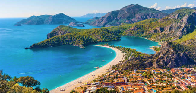 Playa de oludeniz Playas de Turquía en Europa