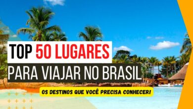 50 mejores lugares para visitar en Brasil
