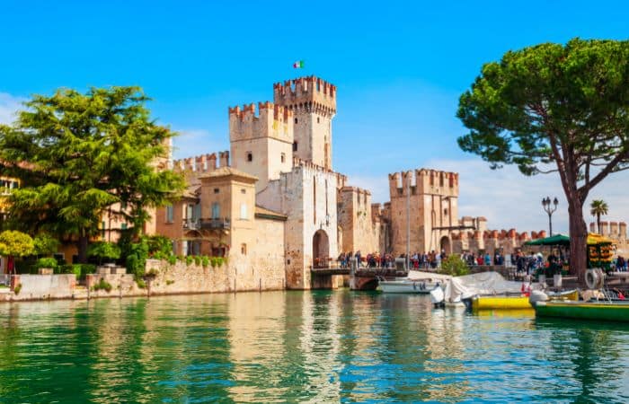 Castillo de Sirmione, lago de Garda