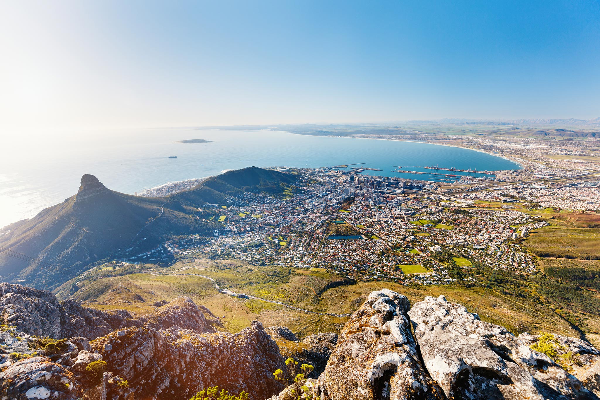 Ciudad del Cabo desde arriba