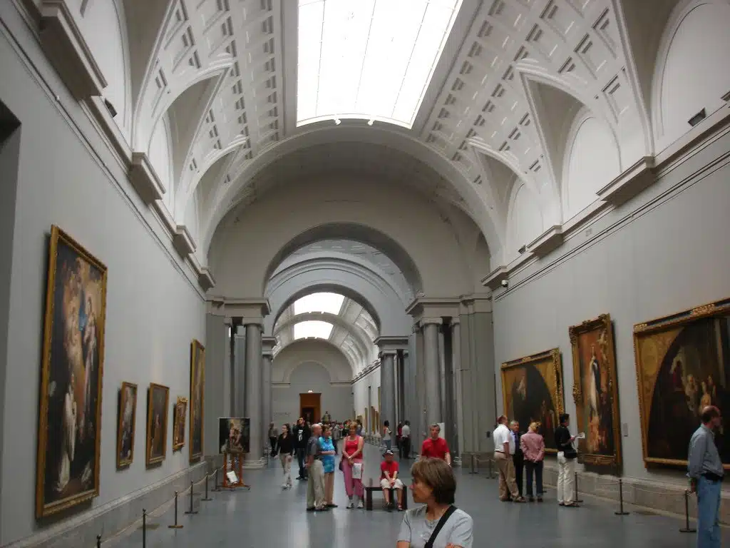 El Museo del Prado en Madrid, España