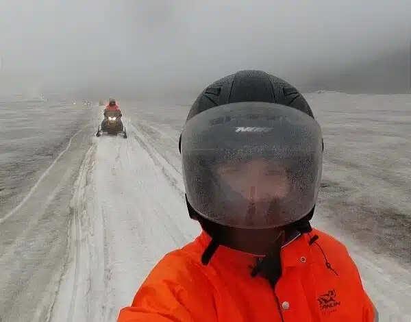 Motos de nieve en Islandia - Aventuras en motos de nieve en el glaciar Myrdals