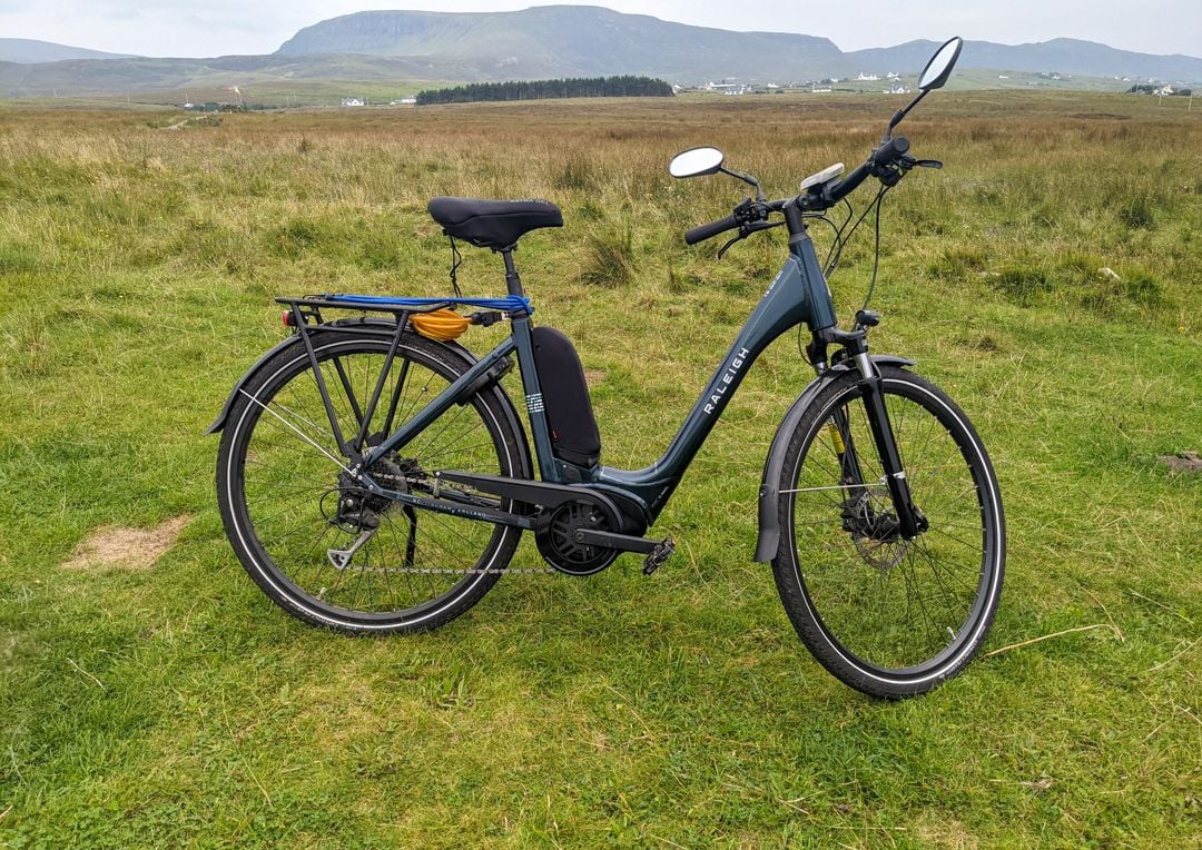 ¡Bicicletas eléctricas por Escocia!