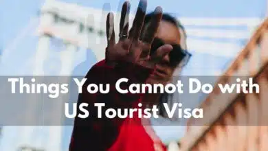 Cosas que no puede hacer con una visa de turista estadounidense