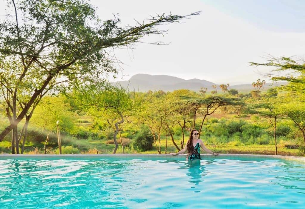 Samburu Simba Cabaña Piscina