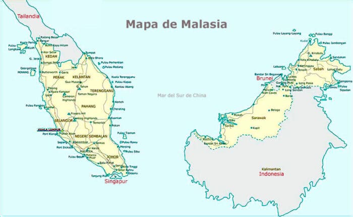mapa-de-Malasia