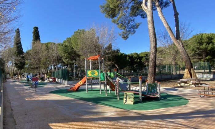 Parque O'Donnell Alcalá de Henares-niños