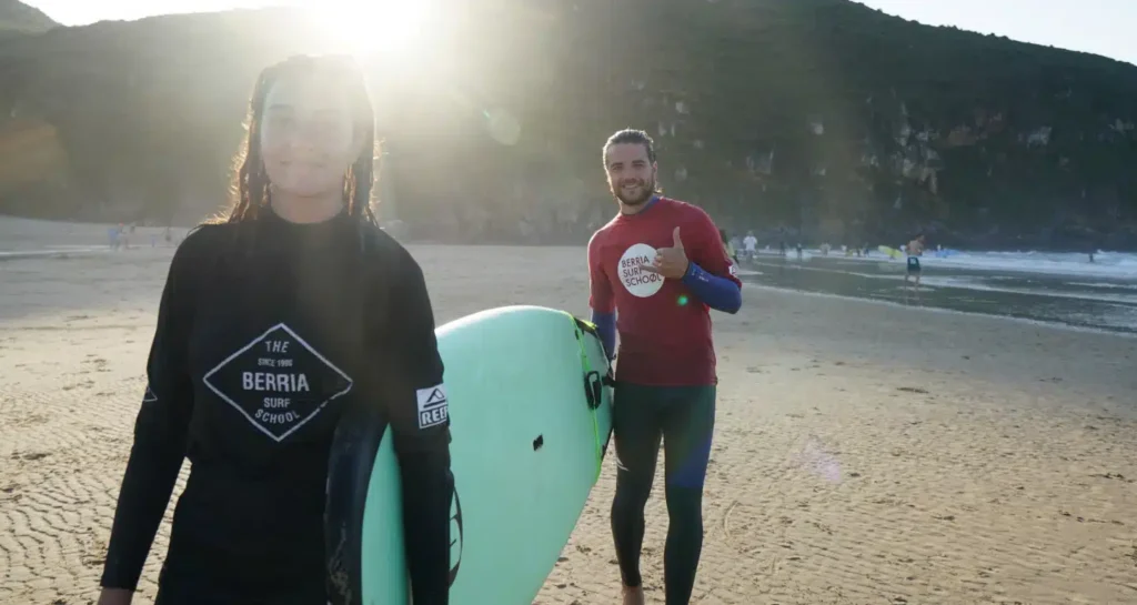Surf Camp Cantabria con Berria