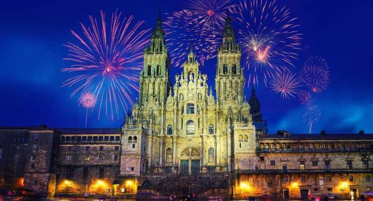 Fiestas de Fin de Año en España catedral