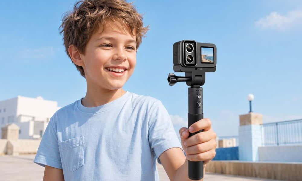 Cámara de Acción para Niños y Deportes