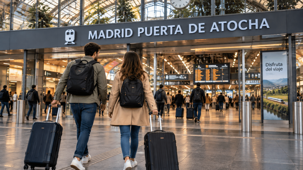 Escapadas en tren desde Madrid de viaje