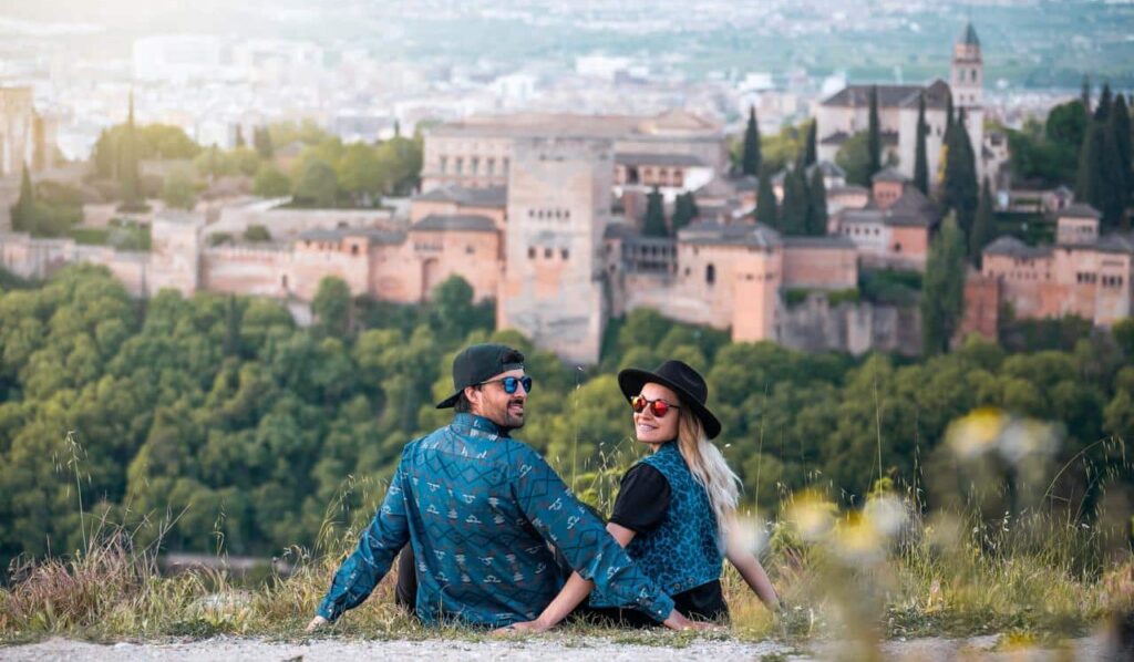 Viajes para parejas de azul